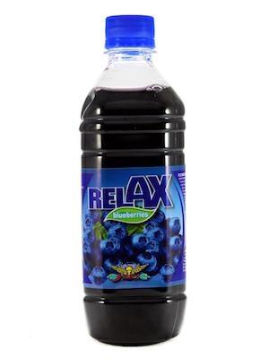 RELAX BLUEBERRY - BEVANDA AL GUSTO MIRTILLO 12x500ml
