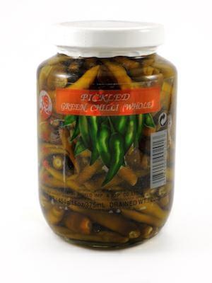 COCK PICKLED CHILLI - PEPERONCINI VERDI SOTT'ACETO 24x454g