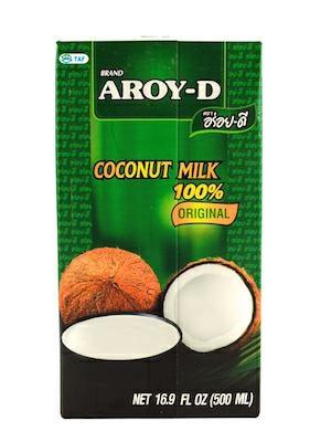 AROY-D COCONUT MILK - LATTE DI COCCO BRICK 24x500ml