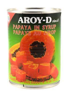 AROY-D PAPAYA IN SCIROPPO 24x565g