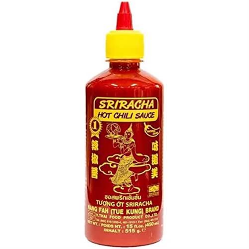 NANG FAH SRIRACHA HOT CHILLI SAUCE (RED) - SALSA PICCANTE 12x450ml