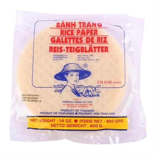 FARMER RICE PAPER 16CM 50x400g nd