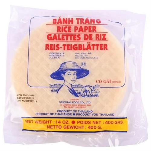 FARMER RICE PAPER 22cm 50x400g