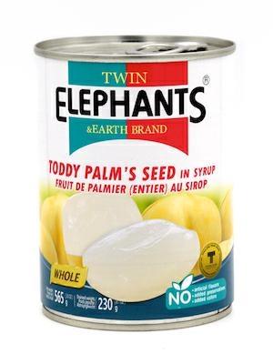 TWIN ELEPHANTS TODDY PALM - FRUTTI DI PALMA SCIROPPO 24x565g