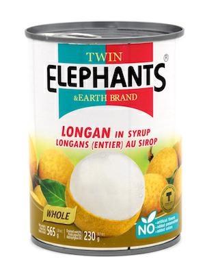 TWIN ELEPHANTS LONGAN IN SCIROPPO 24x565g