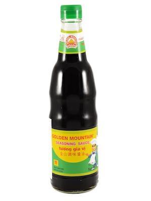 GOLDEN MOUNTAALSEASONING SAUCE - CONDIMENTO 12x600ml (HS)