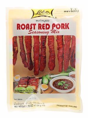 LOBO ROAST RED PORK MIX - CONDIMENTO IN POLVERE 12x100g