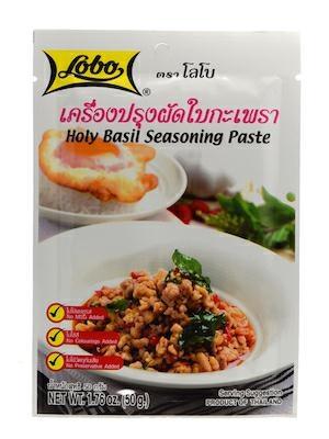 LOBO HOLY BASIL SEASONING PASTE - CONDIMENTO PICCANTE 12x50g