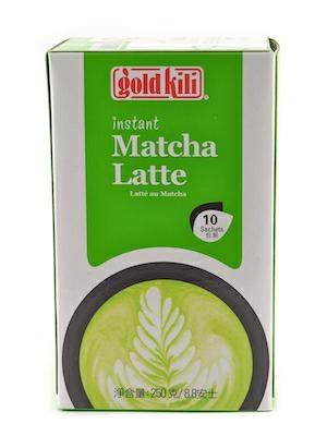 GOLD KILI MATCHA LATTE - BEVANDA SOLUBILE (10 bags) 24x250g