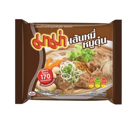 MAMA INSTANT RICE VERMICELLI PORK - NOODLES 30x50g