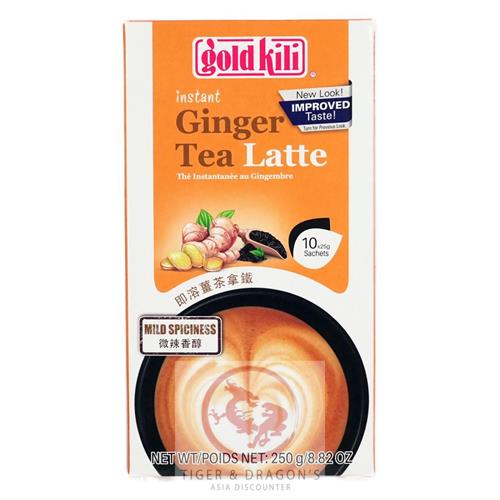 GOLD KILI GINGER TEA LATTE - BEVANDA SOLUBILE (10 bags) 24x250g