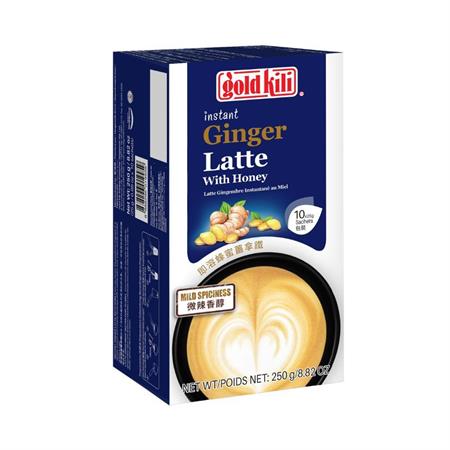GOLD KILI GINGER LATTE - BEVANDA SOLUBILE (10 bags) 24x250g