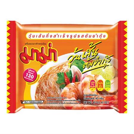 MAMA INSTANT BEAN VERMICELLI TOM YAM GOONG - NOODLES 30x40g
