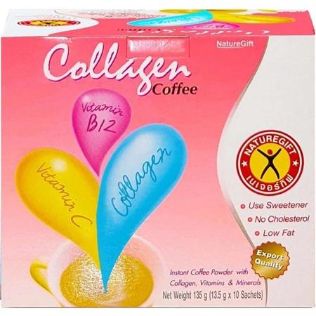 NATUREGIFT COLLAGEN COFFE - BEVANDA SOLUB. (10 bags) 40x135g *