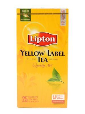 LIPTON YELLOW LABEL TE' BUSTINE (25 bags) 6x37,5g (ITA)