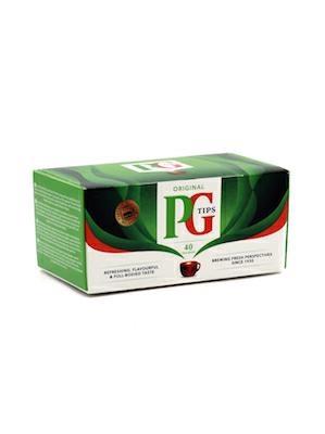 PG TIPS TE' BUSTINE (40 bags) 12x116g