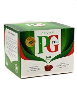 PG TIPS TE' BUSTINE (160 bags) 8x464g
