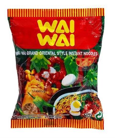 WAI WAI INSTANT ORIENTAL STYLE - NOODLES ISTANTANEI 30x60g