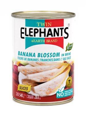 TWIN ELEPHANTS BANANA BLOSSOM - FIORI DI BANANO 24x540g