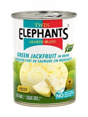 TWIN ELEPHANTS JACKFRUIT VERDE AL NATURALE 24x540g