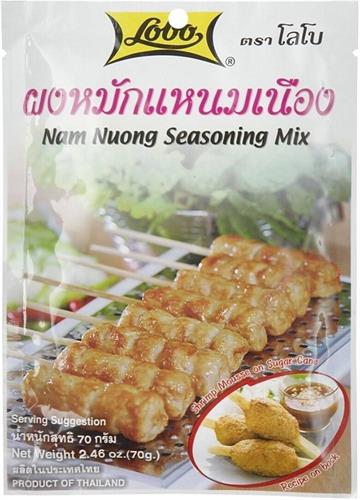 LOBO NAM NUONG SEASONING MIX - CONDIMENTO IN PASTA 12x70g