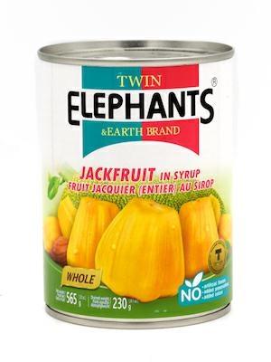 TWIN ELEPHANTS JACKFRUIT IN SCIROPPO 24x565g