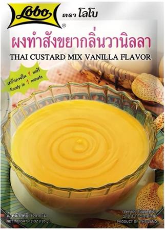 LOBO CUSTARD MIX VANILLA - MIX PER DOLCE ORIENTALE 12x120g
