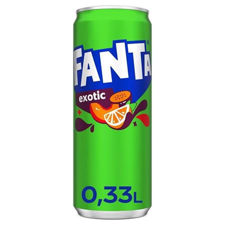FANTA EXOTIC BIBITA GASSATA 24x330ml