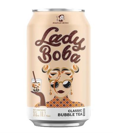 MADAM HONG LADY BOBA BUBBLE TEA CLASSIC 24x315ml
