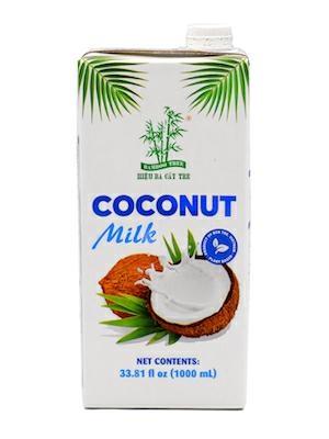 TUFOCO BAMBOO TREE COCONUT MILK - LATTE DI COCCO BRICK 12x1L