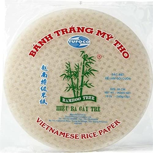 TUFOCO BAMBOO TREE RICE PAPER - SFOGLIE RISO (28cm) 44x340g *