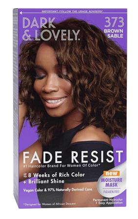 DARK & LOVELY HAIR COLOR KIT 373 BROWN SABLE