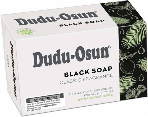 DUDU OSUN BLACK SOAP CLASSIC FRAGRANCE - SAPONE (8x)6x150g