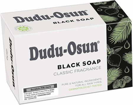 DUDU OSUN BLACK SOAP CLASSIC FRAGRANCE - SAPONE (8x)6x150g