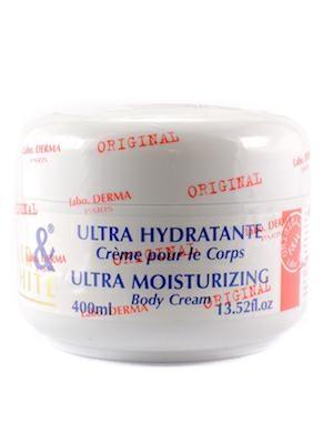 F&W ULTRA MOISTURIZING BODY CREAM (WHITE JAR) 12x400ml