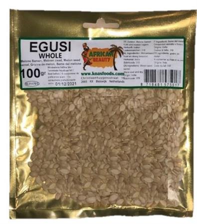 AFRICAN BEAUTY EGUSSI WHOLE - 20x100g