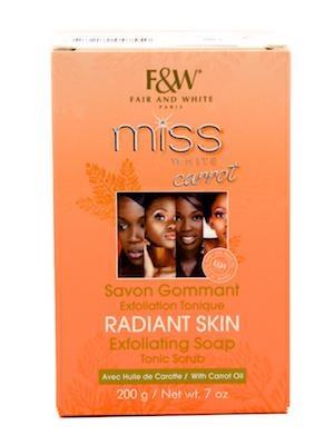 MISS WHITE CARROT EXFOLIATING SOAP 36x200g