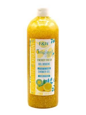 F&W ORIGINAL LEMON SHOWER GEL SCRUB 12x940ml
