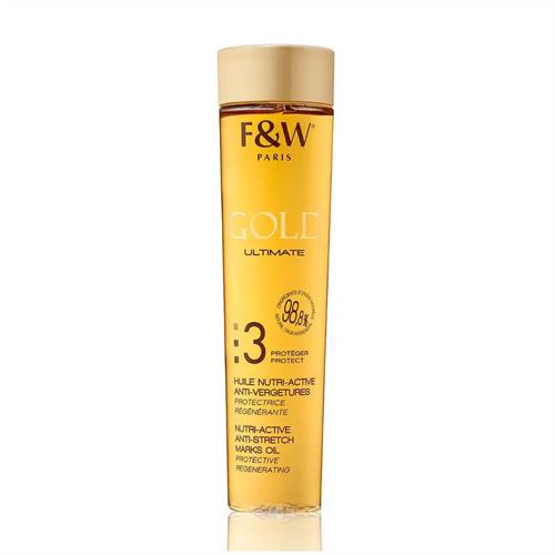 F&W GOLD (3) ANTI STRETCH MARK OIL 12x200ml