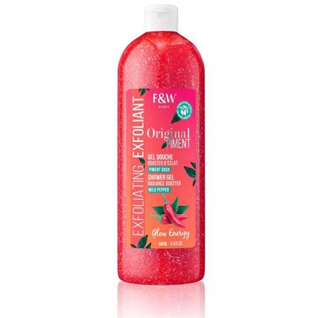 F&W ORIGINAL PIMENT MILD PEPPER SHOWER GEL SCRUB 12x940ml