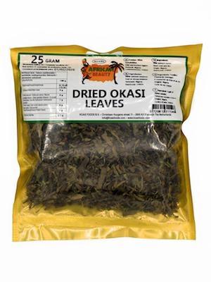 AFRICAN BEAUTY OKASI LEAVES - 20x25g