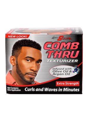 LUSTER SCURL COMB-THRU TEXTURIZER KIT FOR MEN SUPER 12PZ/CT