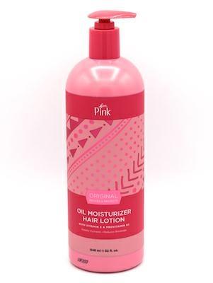 PINK OIL MOISTURIZER HAIR LOTION (PUMP)(32oz) 12x946ml