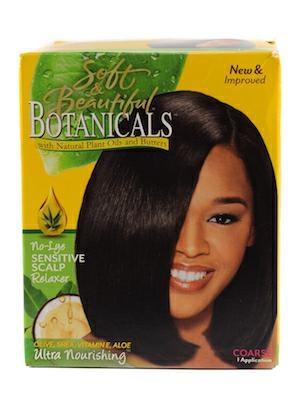 SOFT & BEAUTIFUL BOTANICALS RELAXER KIT SUPER (STIRANTE)