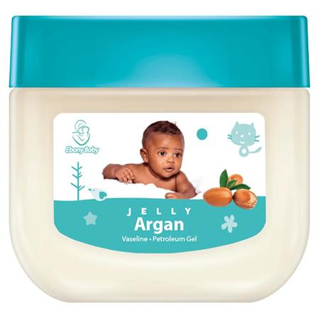 EBONY BABY VASELINE ARGAN OIL 13oz 12x440ml