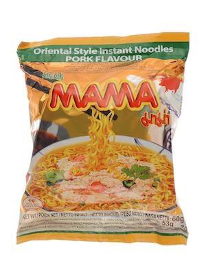 MAMA INSTANT NOODLES PORK -NOODLES ISTANTANEI 30x60g (AE)