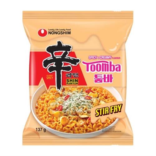NONG SHIM SHIN RAMYUN TOOMBA - NOODLES INSTANT. 20x137g*