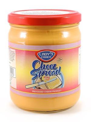 LADY'S CHOICE CHEEZ SPREAD REGULAR - SALSA SPALM. 12x454g *