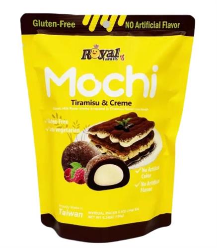 ROYALFAMILY MOCHI BUBBLE MILK TEA 24x120g