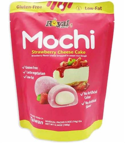 ROYAL FAMILY MOCHI STRAWBERRY CHEESE CAKE 12x120g